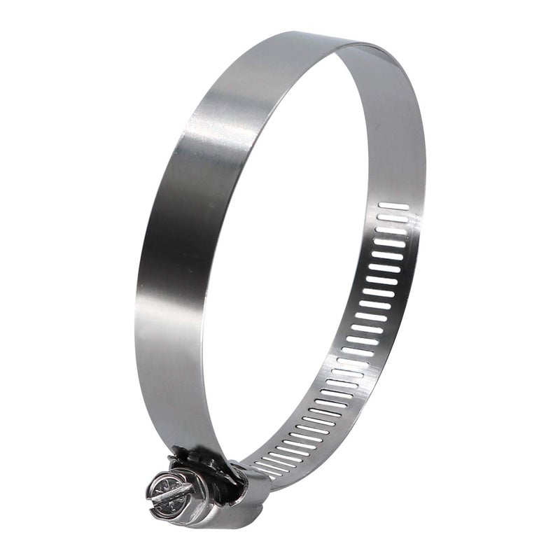 ROADFORMER 4" Worm Gear Hose Clamp - SAE 64 Size, Full Stainless Steel with 1/2" Band Width, Working Range 90mm - 114mm Hose Clamps,10 Pack - Image 4